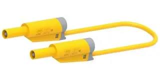STACK 4MM BANANA PLUG-PLUG, YELLOW, 59MM MP771113