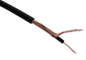 SHLD MULTICORE CABLE, 1COND, 500FT, BLK IO-A02016-500SP