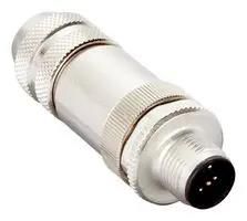SENSOR CONN, M12, PLUG, 5P, CABLE STE-1205-GA