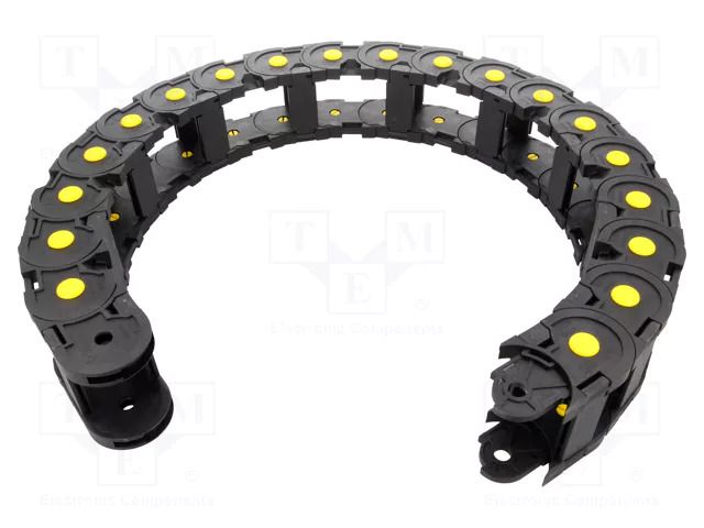 Cable chain; MEDIUM; Bend.rad: 200mm; L: 1000mm; Int.height: 37mm BREVETTI SR660A050200