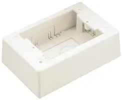 SINGLE GANG POWER 2-PC. DEEP RACEWAY OUTLET BOX JBP1DIW