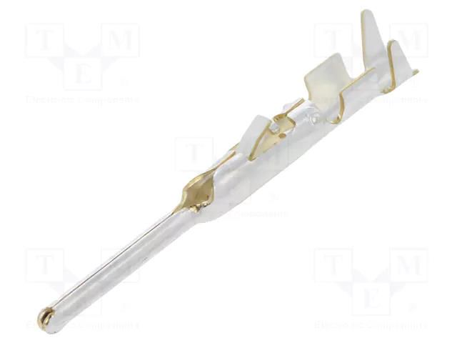 Contact; male; 1.6mm; silver plated; 0.5÷1.5mm2; 20AWG; bulk AMPHENOL VN0101600041