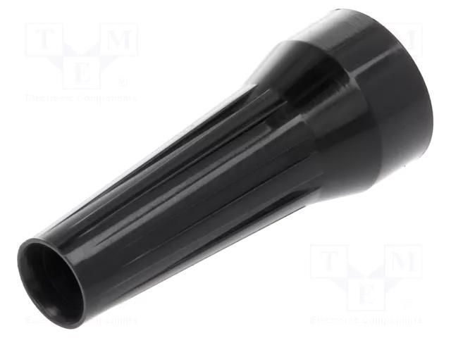 Accessories: strain relief; 2B; 6÷6.5mm; black LEMO GMA.2B.060.DN