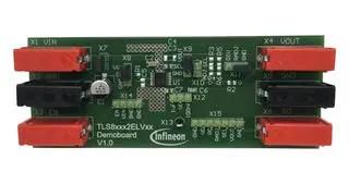 DEMO BRD, 0.35A, LOW DROPOUT LINEAR REG TLS835B2ELVBOARDTOBO1
