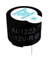 AUDIO INDICATOR, CONT, 85DBA, 2.3KHZ AI-1223-TWT-12V-R