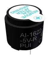 AUDIO INDICATOR, CONT, 85DBA, 2.2KHZ AI-1622-TWT-5V-R