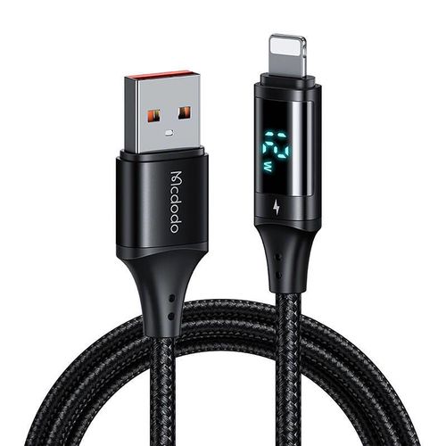 Digital Display USB to Lightning Data Cable Mcdodo CA-1060, 1.2m, Mcdodo CA-1060