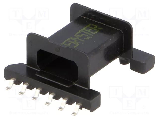 Coil former: with pins; plastic; No.of term: 12; Poles number: 1 FERYSTER EFD25-K-12P-SMD