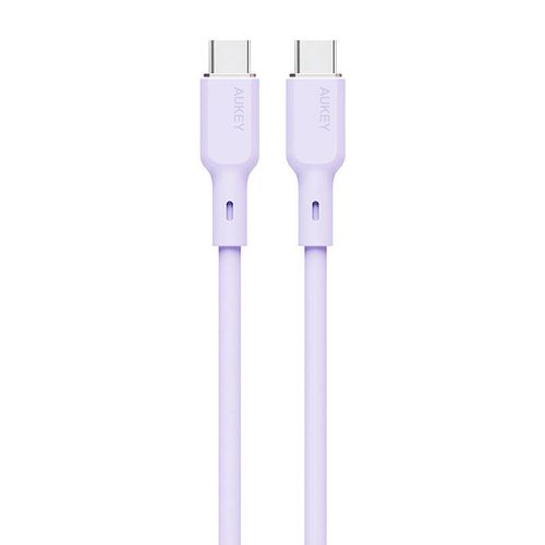USB-C to USB-C Cable Aukey CB-SCC102, 100W, 1.8m (lavender), Aukey CB-SCC102 Lavender