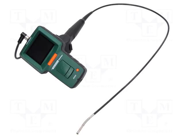 Inspection camera; Display: LCD TFT 3,5"; Len: 1m; Probe dia: 6mm EXTECH HDV540