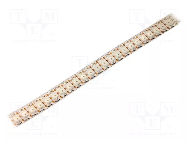 Programmable LED tape; RGB; 5050; LED/m: 144; 12mm; IP65; 140°; 5VDC WORLDSEMI HCAAA144WG