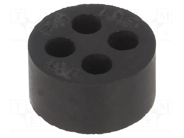 Insert for gland; 4mm; M20; IP68; NBR caoutchouc; Holes no: 4 HELUKABEL HELU-905777