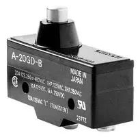 MICROSWITCH, SPDT, 20A, 250V, 1.57N A-20GV22-B