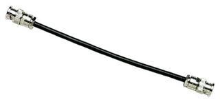 COAXIAL CABLE, RG-58C/U, 24IN, BLACK BNC-C-24