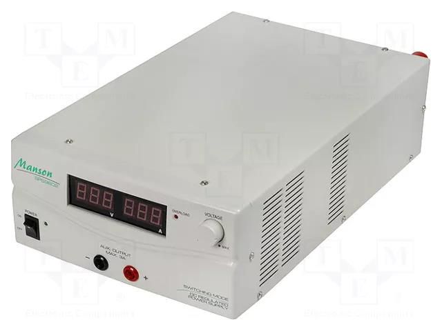 Power supply: laboratory; switching,single-channel; 3A; 30A MANSON SPS-9602