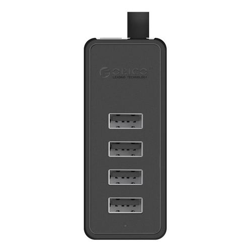 Orico W5P-30 USB to 4x USB 2.0 Hub Adapter (black), Orico W5P-U2-030-BK-EP-IP