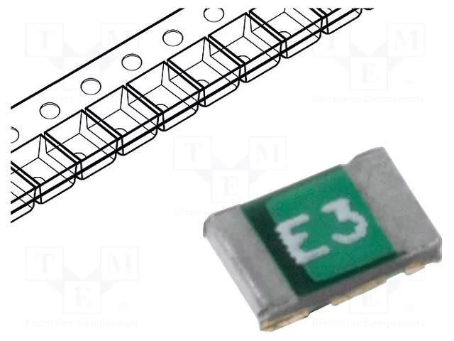 Fuse: PTC polymer; 350mA; 0805 ECE SR035-06