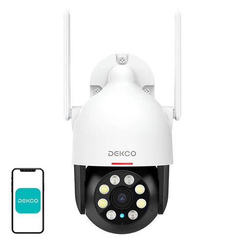 IP Outdoor camera WiFi DEKCO DC5L 2K QHD 166°, DEKCO Outdoor PT camera