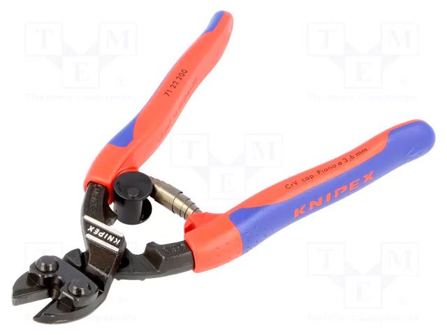 Pliers; cutting; 200mm; with side face KNIPEX KNP.7122200