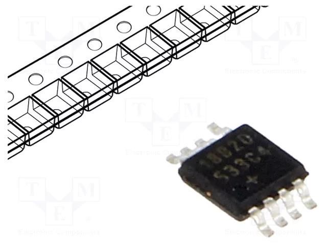 IC: temperature sensor; digital thermometer; -55÷125°C; uSOP8 Analog Devices (MAXIM INTEGRATED) DS18B20U+