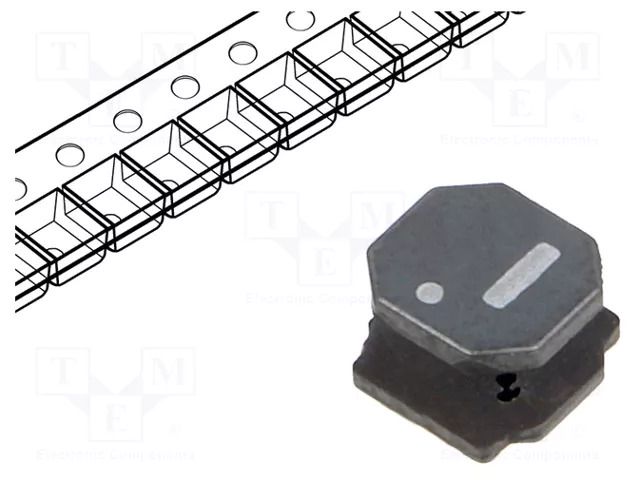 Inductor: wire; SMD; 33uH; Ioper: 1.5A; 188.5mΩ; ±20%; 6x5.9x4.5mm FERROCORE DJNR6045-330