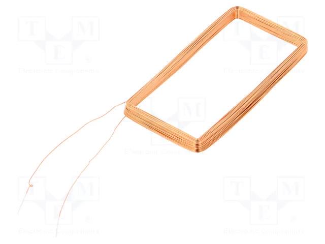 Antenna; RFID; 125kHz; Body dim: 24x44x3mm; Usable dim: 20x40x3mm SR PASSIVES CP-500UH-42-20-3