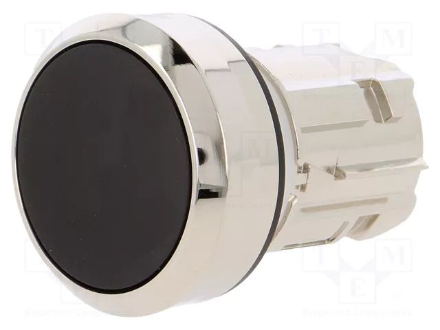 Switch: push-button; 22mm; Stabl.pos: 1; black; none; IP67; flat SIEMENS 3SU1050-0AB10-0AA0