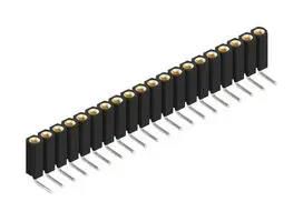 PCB RCPT, R/A, 20POS, 1ROW, 2.54MM, THT BL 7 20