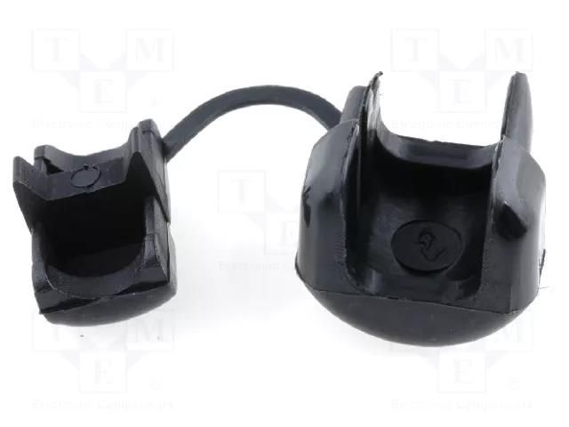 Sectional grommet; Panel thick: 0.5÷1.6mm; Øcable: 9.2÷11mm KSS WIRING SR-7R1