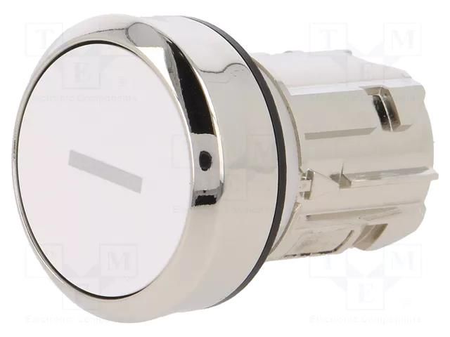 Switch: push-button; 22mm; Stabl.pos: 1; white; none; IP67; flat SIEMENS 3SU1050-0AB60-0AC0