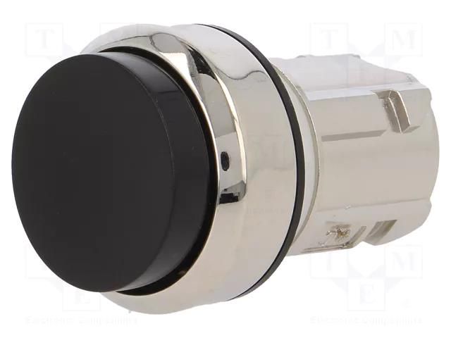 Switch: push-button; 22mm; Stabl.pos: 1; black; none; IP67; 3SU1.5 SIEMENS 3SU1050-0BB10-0AA0