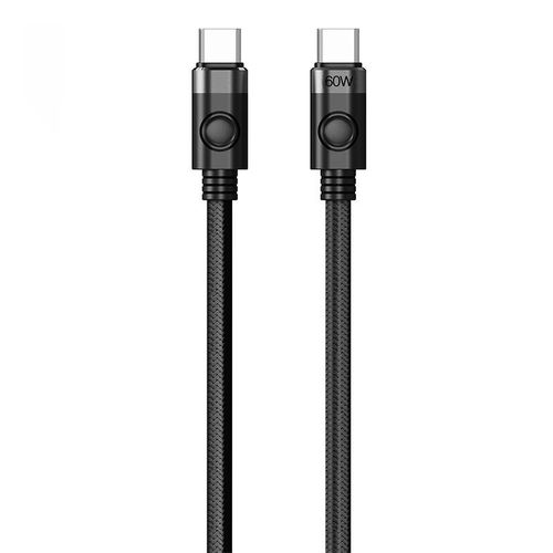 Orico 60W USB-C to USB-C charging cable (black), Orico CDX-60CC-BK-BP-IP