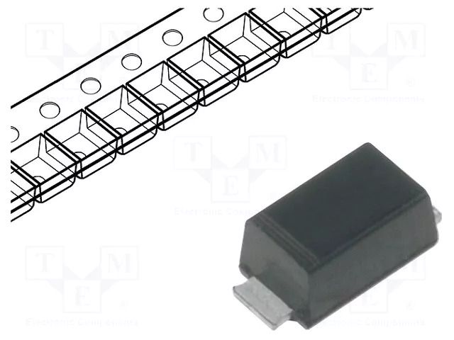 Diode: Schottky rectifying; subSMA; SMD; 150V; 1A; reel,tape TAIWAN SEMICONDUCTOR SS115L-R2
