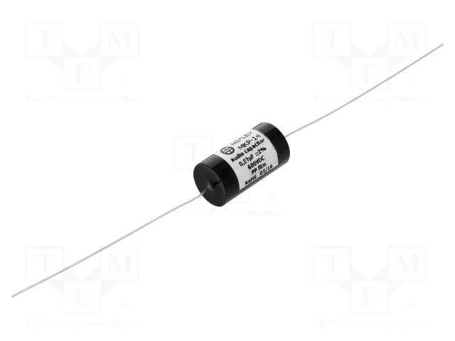 Capacitor: polypropylene; 0.27uF; 600VDC; ±2%; Ø10.8x24mm; THT MIFLEX MKP14-0.27U/600