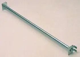 CABLE ROLLER GUIDE, STEEL, CLEAR C-4017