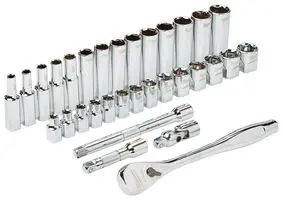 RATCHET & SOCKET SET, 32PC 48-22-9508