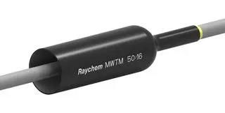 HEAT SHRINK TUBING, 1M, 3:1, BLACK, PO MWTM-50/16-1000/S