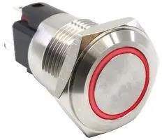 ANTIVANDAL SW, SPDT, 5A, 250VAC, PANEL PVB3F2B0SS3R1
