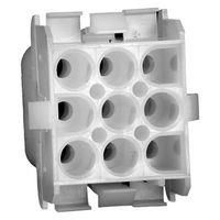 PLUG & SOCKET HOUSING, RECEPTACLE, NYLON 1-480707-1