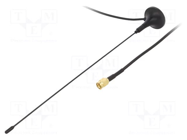 Antenna; GSM; 2dBi; vertical; magnet; 50Ω; 880÷960MHz,1710÷1990MHz SR PASSIVES GSM-ANT823