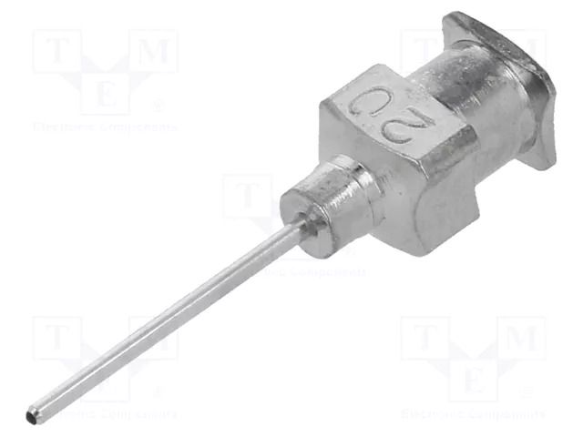 Needle: steel; 0.5"; Size: 20; 0.6mm; stainless steel FISNAR FIS-15SS20