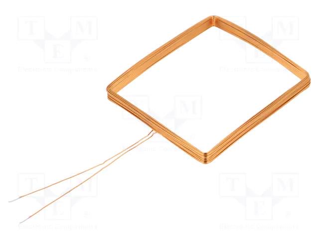 Antenna; RFID; 125kHz; Body dim: 45x51x4mm; Usable dim: 41x47x4mm SR PASSIVES CP-180UH-41-47-4