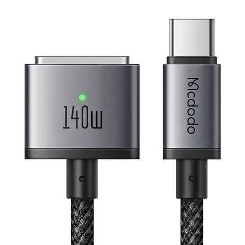 Mcdodo CA-1470 USB-C to Magsafe 3 cable, PD 140W, 2m (black), Mcdodo CA-1470