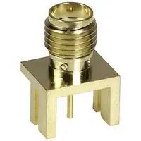 RF/COAXIAL, SMA JACK, STRAIGHT, SOLDER 132357
