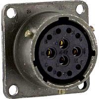 CIRCULAR CONNECTOR, RECEPTACLE, SIZE 14, 12 POSITION, BOX PT02A14-12S.