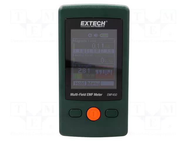 Meter: electric field strength; Display: LCD TFT 2,4"; 120g EXTECH EMF450