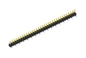 PIN HEADER, 33POS, 1ROW, 2.54MM, SMD SL 10 SMD 040 33 S