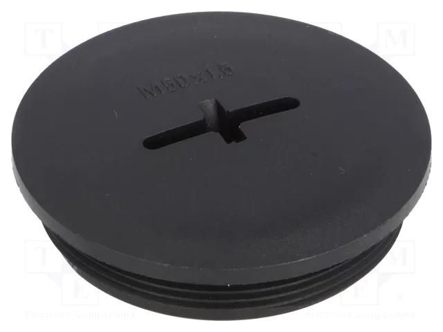 Stopper; M50; 1.5; IP54; polyamide; black; SKINDICHT®; 10mm LAPP BLK-GL-M50/BK