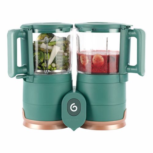 Multi-purpose food processor Babymoov Nutribaby Glass 4-in-1 (green), Babymoov A001132