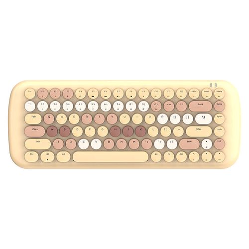 MOFII Wireless Mechanical Keyboard with Bluetooth ROMI 2.4G (Brown), MOFII ROMI SK-645